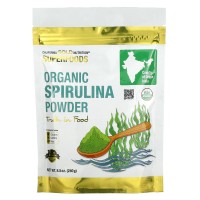 Спирулина California Gold Nutrition Organic Spirulina Powder 240g